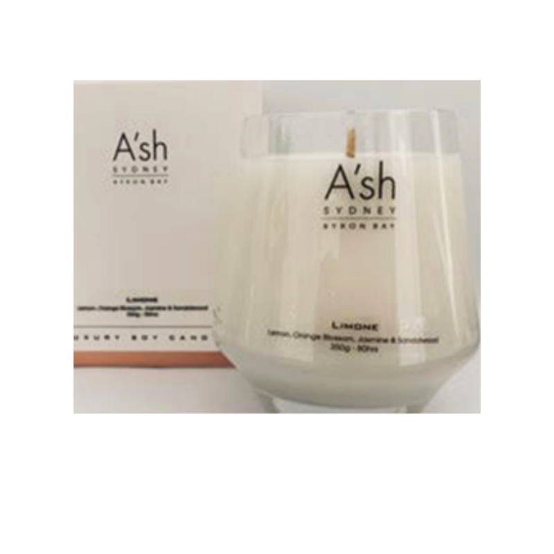 Limone Glass Candle
