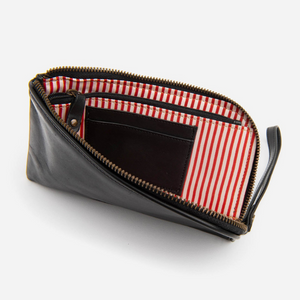 Zoe Clutch - Espresso Black
