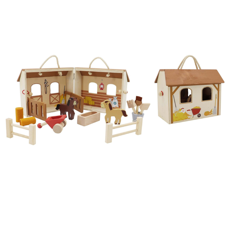 Horse Stable Playset