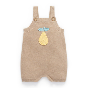 Pear Knitted Overalls