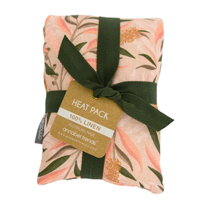 Linen Heat Pillow - Bottlebrush
