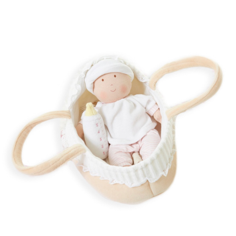 Grace Baby Doll with Cot