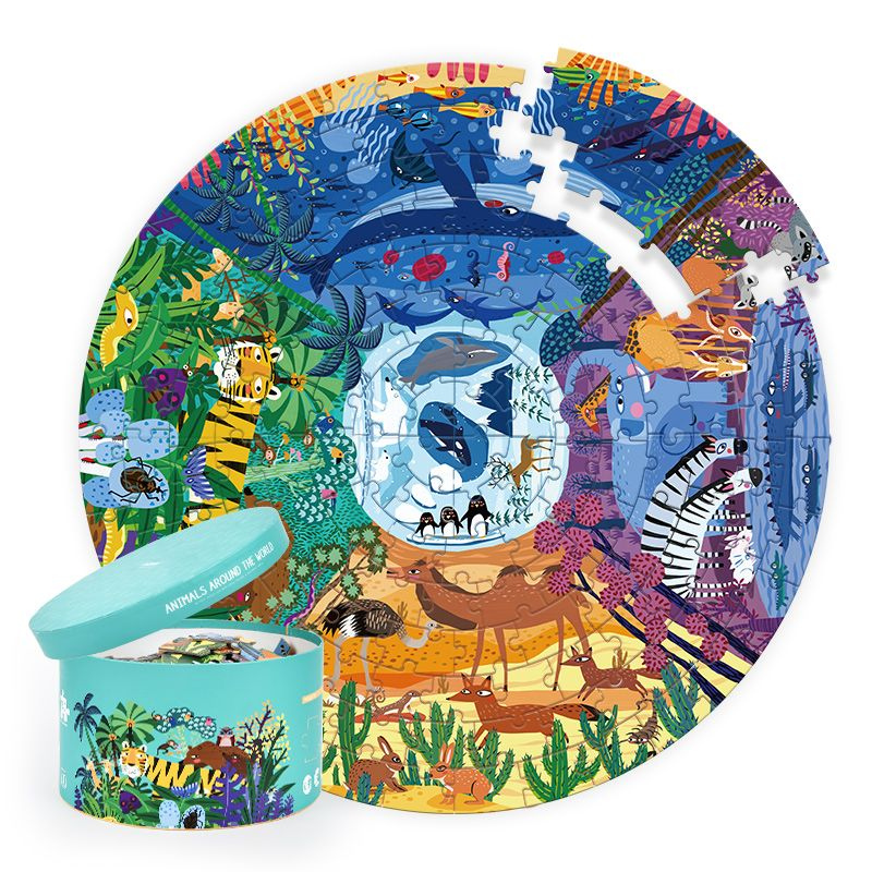 Animals around the World Puzzle