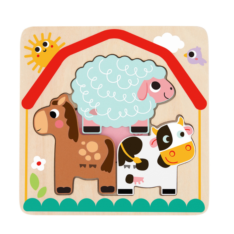 Multi Layered Farm Puzzle