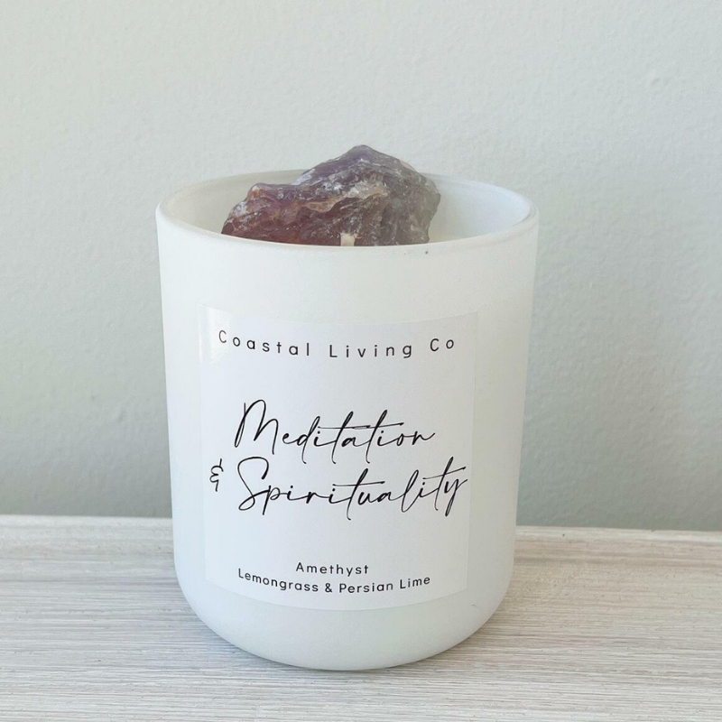 Meditation + Spirituality Candle