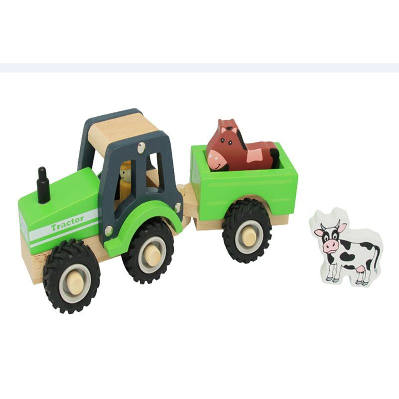 Farm Tractor Green