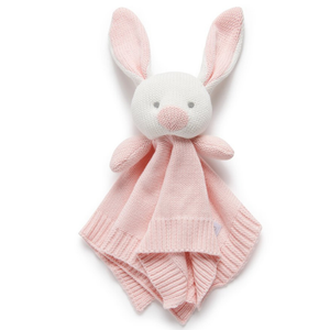 Knitted Rabbit Comforter