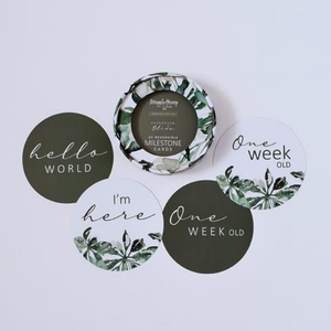 Reversible Milestone Cards - Evergreen