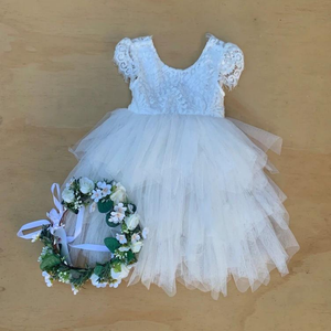 Felicity Capped Sleeve - Ivory