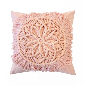 Sosa Square Cushion - Papaya