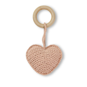 Heart Crocheted Rattle