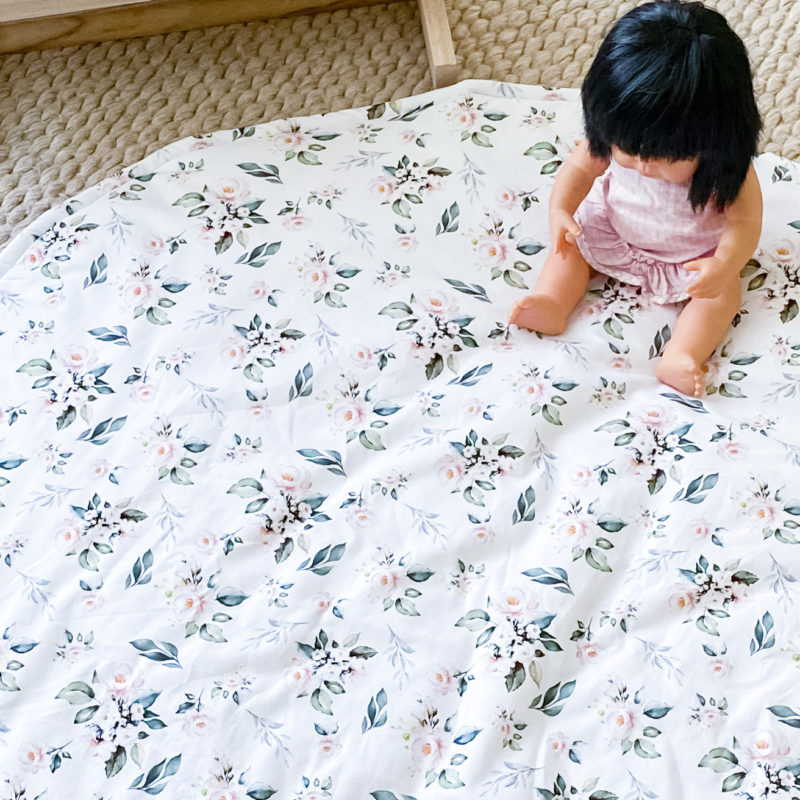 Chloe Floral Playmat