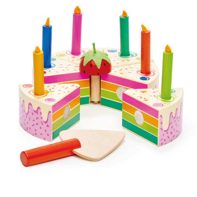 Rainbow Birthday Cake