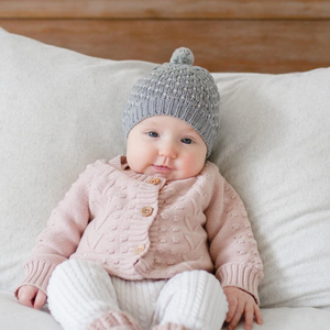 Milly Baby Hat - Grey