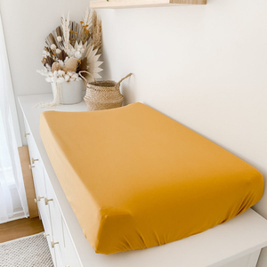 Mustard Bassinet Sheet / Change Mat