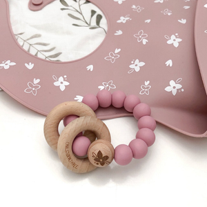 Elements Teether - Floral Rose