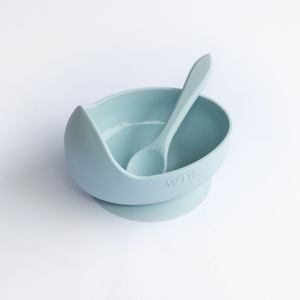 Silicone Bowl Set - Duck Egg
