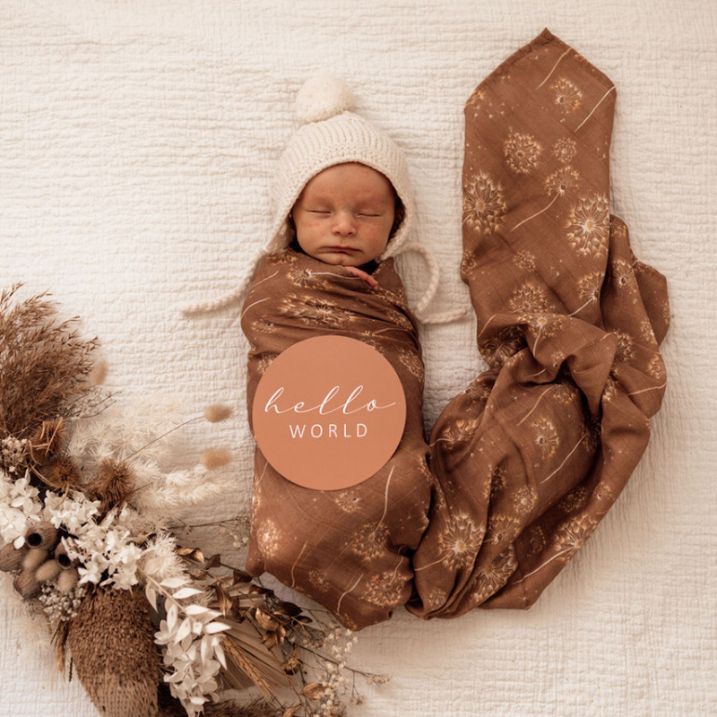 Dandelion Organic Muslin Wrap
