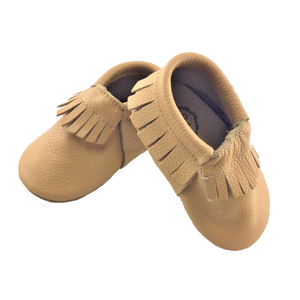 Moccasin Frill - Beige - Size 1